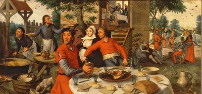 Fiesta del Campesino, 1550 de Pieter Aertsen